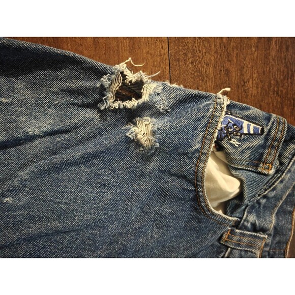 polar 92 denim Saftey Cone 34x34 Distressing main image 9